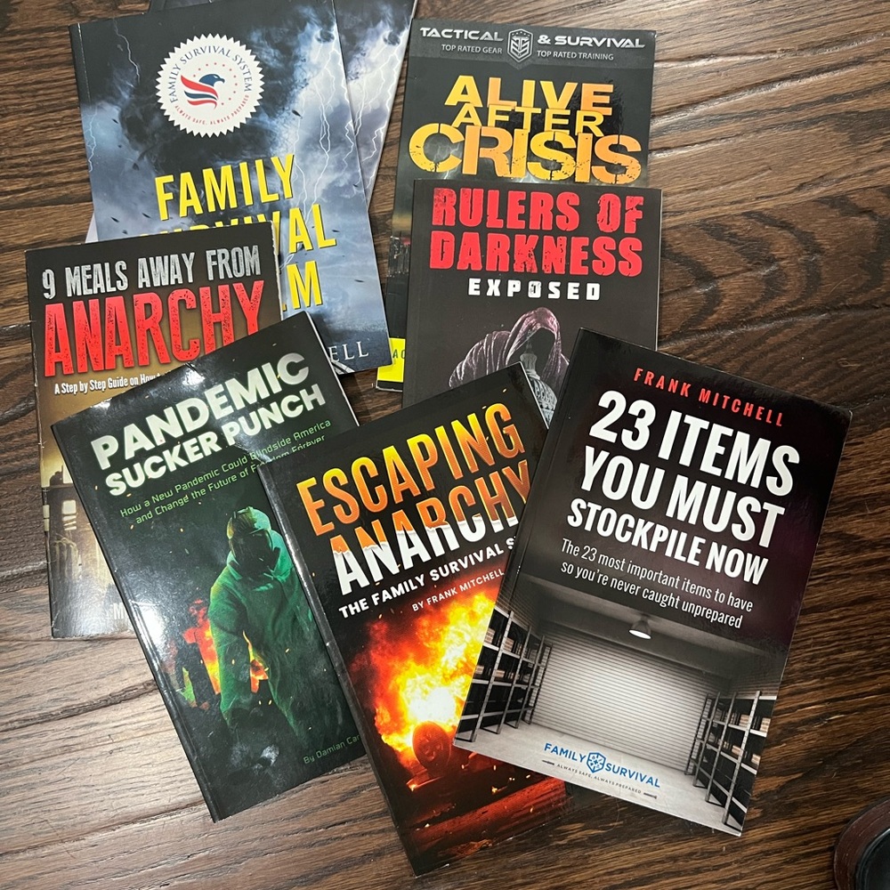 Survival and Preparedness Book Collection